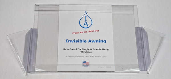 24" - 42" Invisible Awning Rain Guard