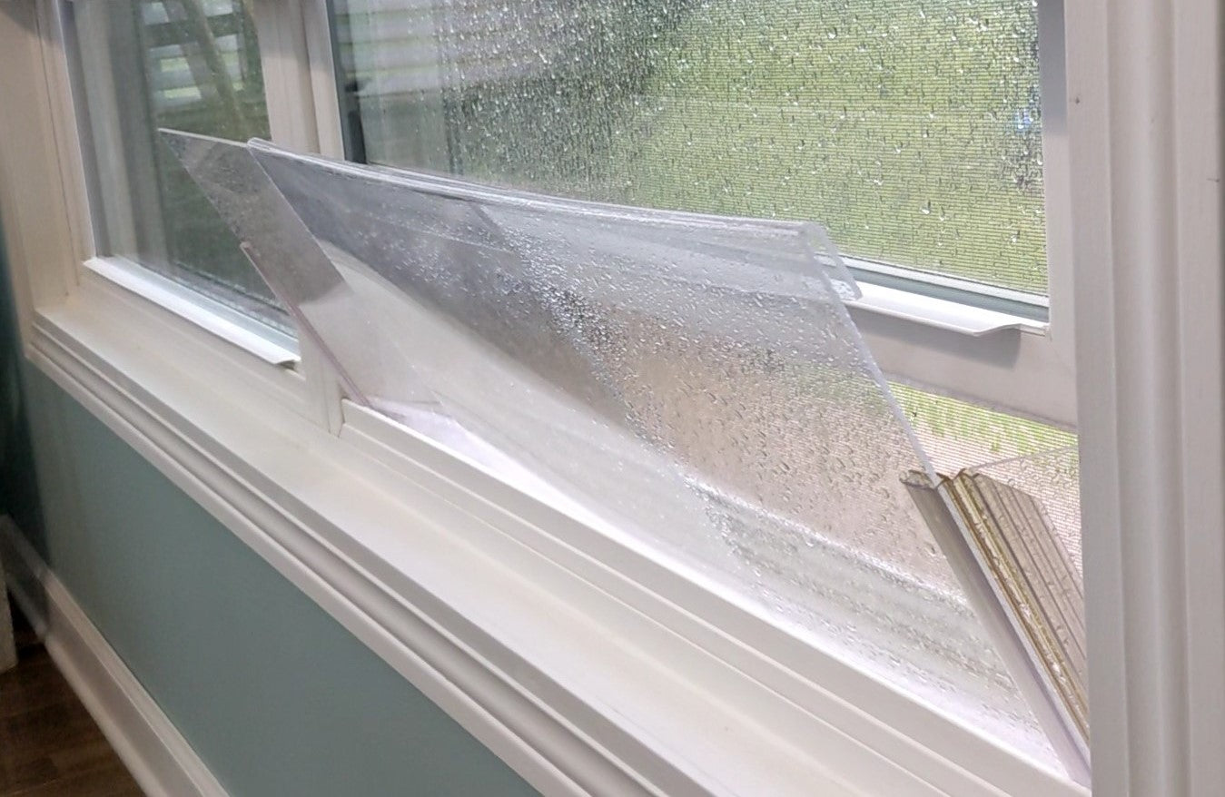 Rain Guard for House Windows – Invisible Awning Rain Guards